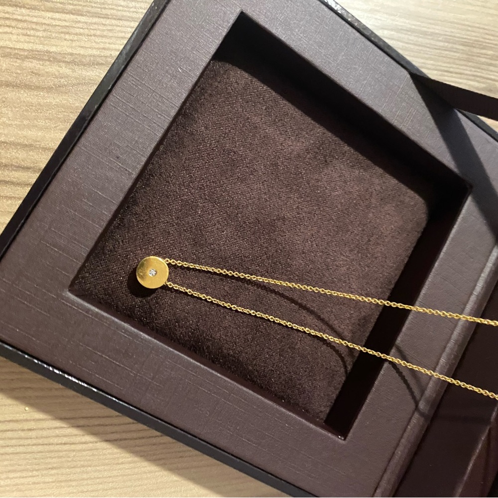 Monica Vinader Necklace diamond- never worn